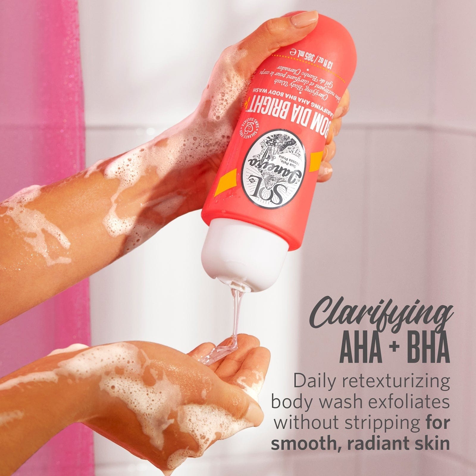 Bom Dia Bright™ Clarifying AHA BHA Body Wash - Image 2